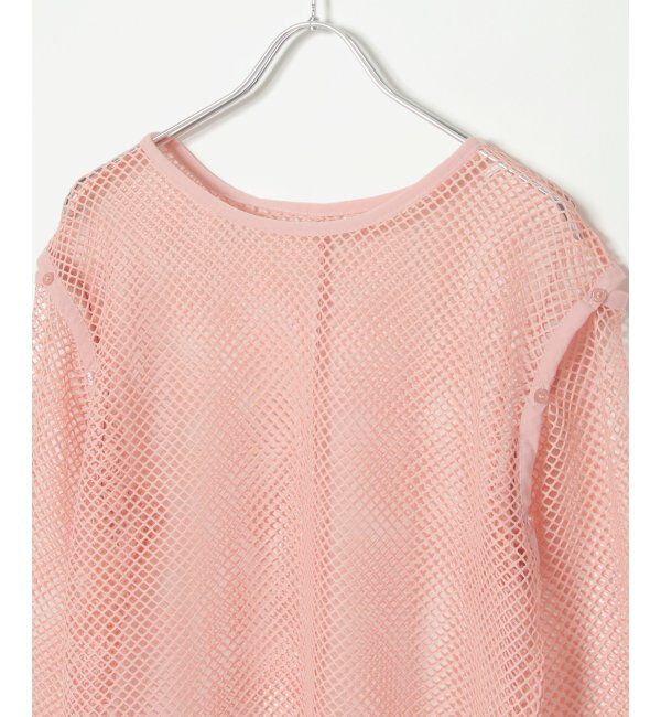 VENCE share style「カットアウト2Wayメッシュプルオーバー」|Tシャツ・カットソー|