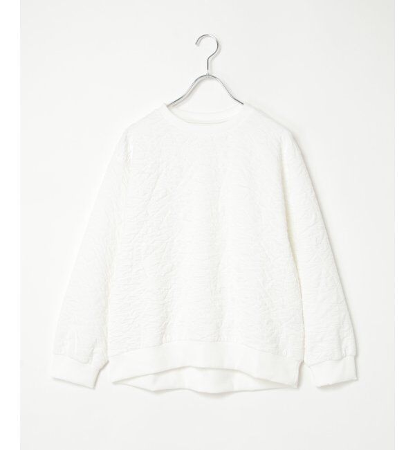 VENCE share style「ふくれジャガードプルオーバー」|Tシャツ・カットソー|