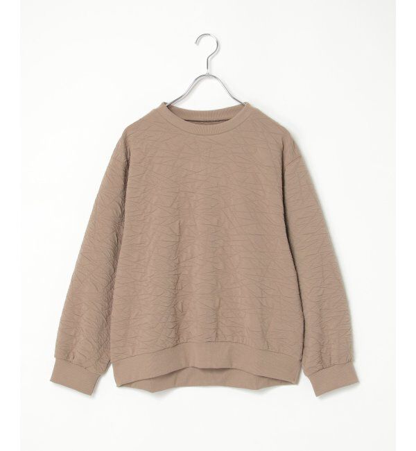 VENCE share style「ふくれジャガードプルオーバー」|Tシャツ・カットソー|