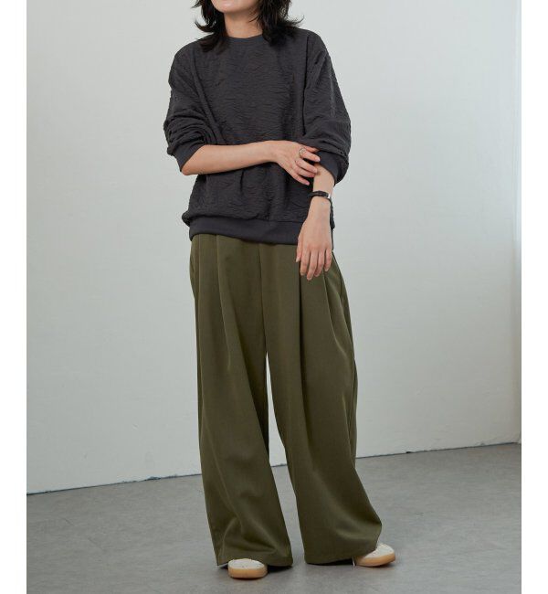 VENCE share style「ふくれジャガードプルオーバー」|Tシャツ・カットソー|