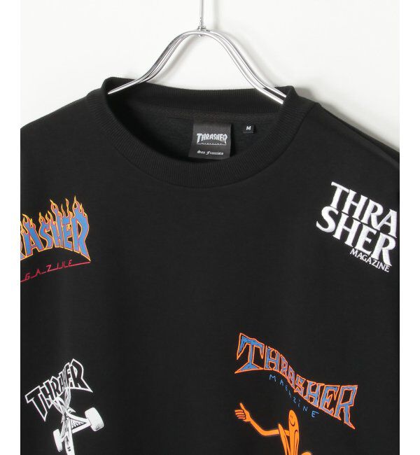 VENCE share style「THRASHER スラッシャー 総柄スウェット」|スウェット・ジャージ|