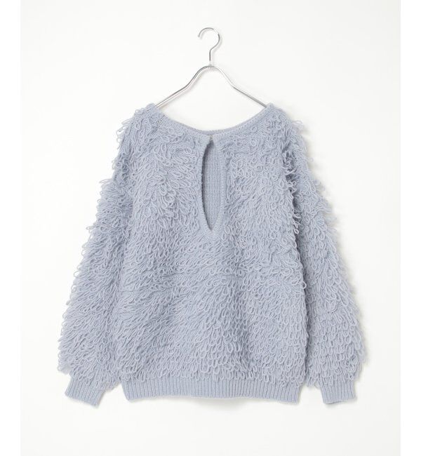 VENCE share style「前後2WAYループヤーンプルオーバー」|ニット・セーター|