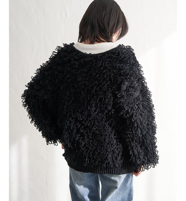 VENCE share style「前後2WAYループヤーンプルオーバー」|ニット・セーター|