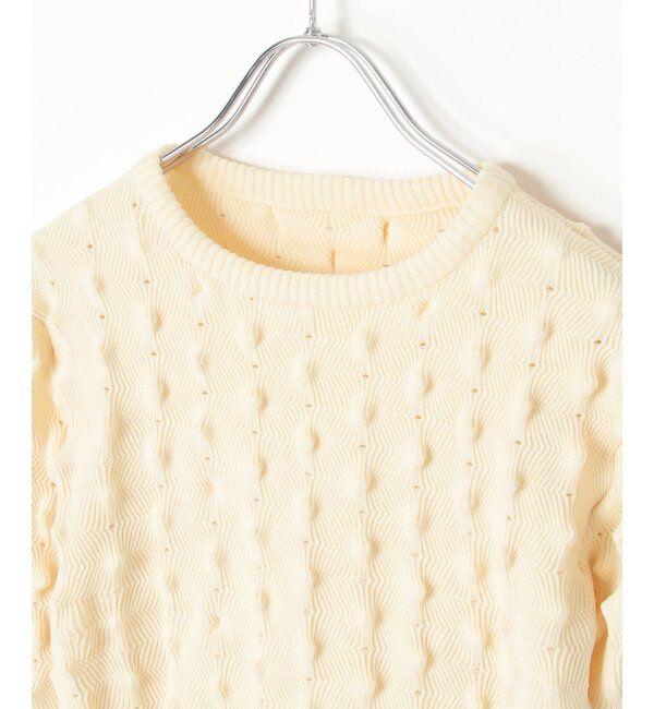 VENCE share style「トゲトゲニットプルオーバー」|ニット・セーター|