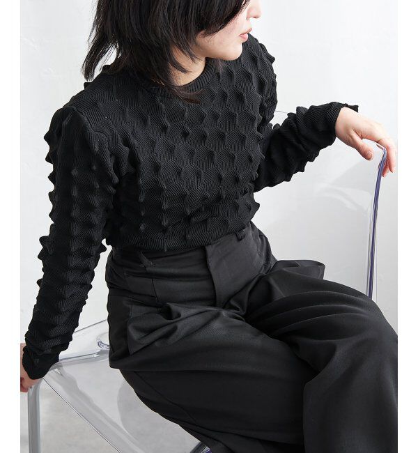 VENCE share style「トゲトゲニットプルオーバー」|ニット・セーター|