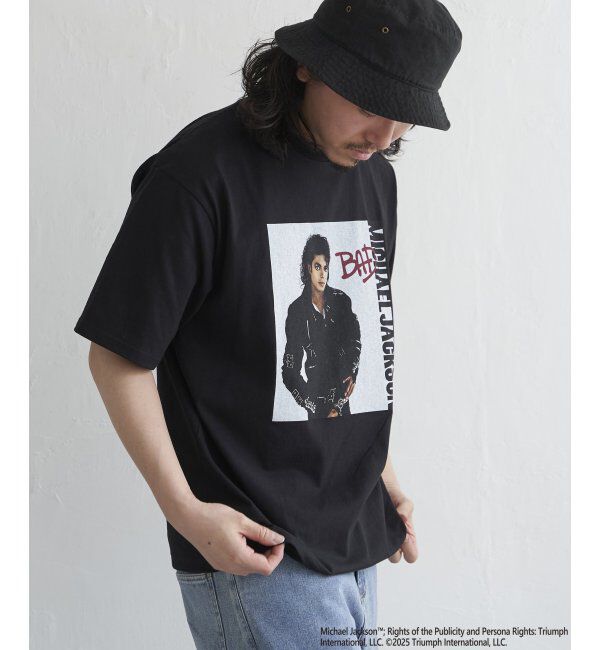 VENCE share style「Michael Jackson マイケル・ジャクソン BADプリントTee」|Tシャツ・カットソー|