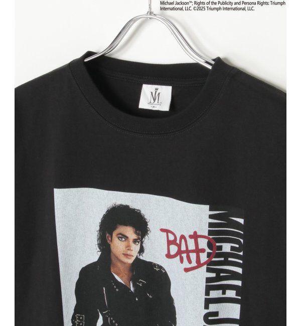 VENCE share style「Michael Jackson マイケル・ジャクソン BADプリントTee」|Tシャツ・カットソー|