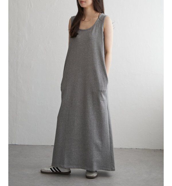 VENCE share style「ノースリーブワンピース」|ワンピース|グレー