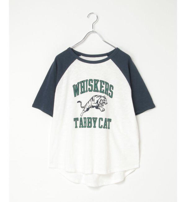 VENCE share style「WHISKERSラグランT」|Tシャツ・カットソー|