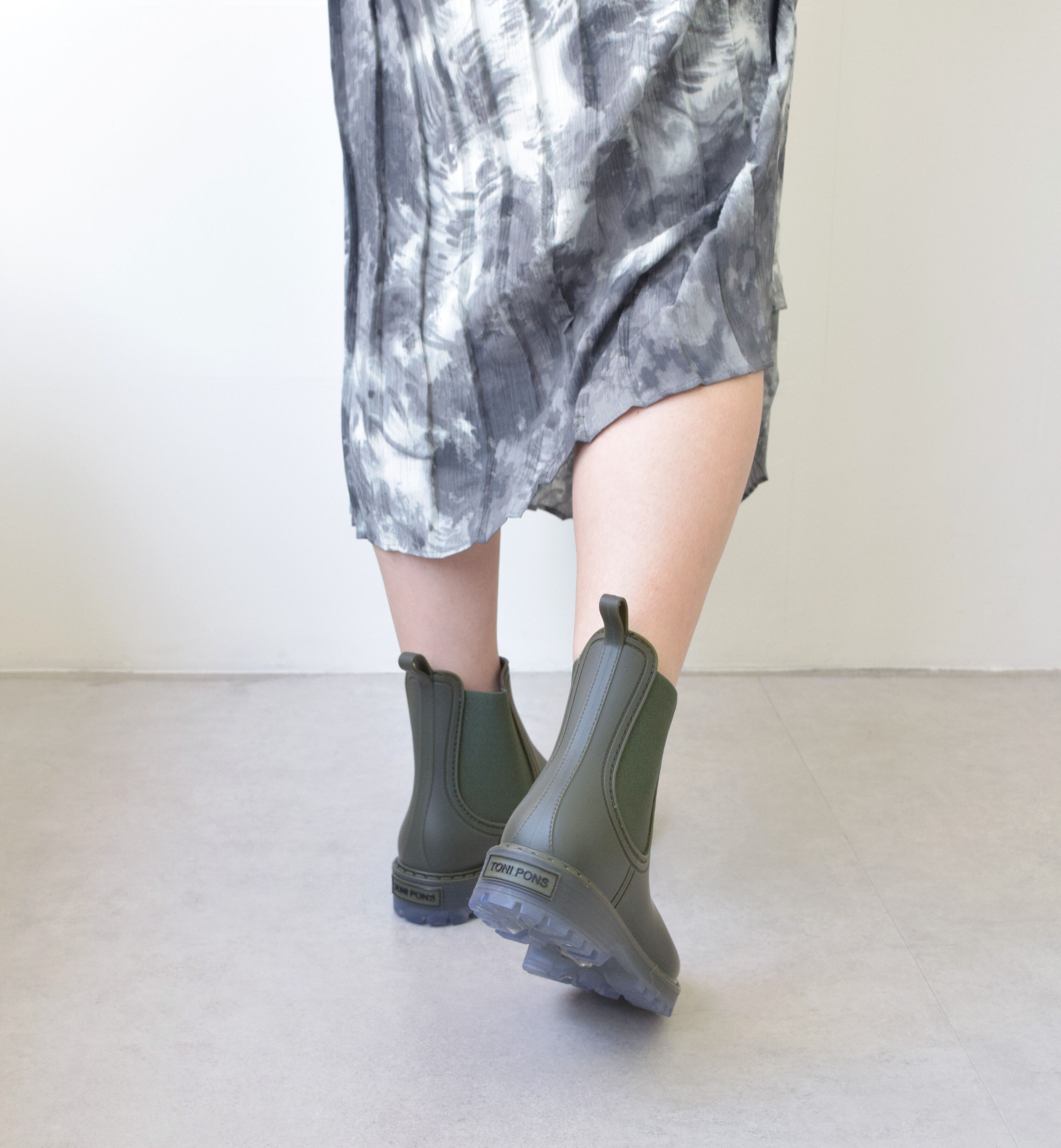 IMPORT SELECT「【TONI PONS】クリアソールサイドゴアレインブーツ」|レインシューズ|