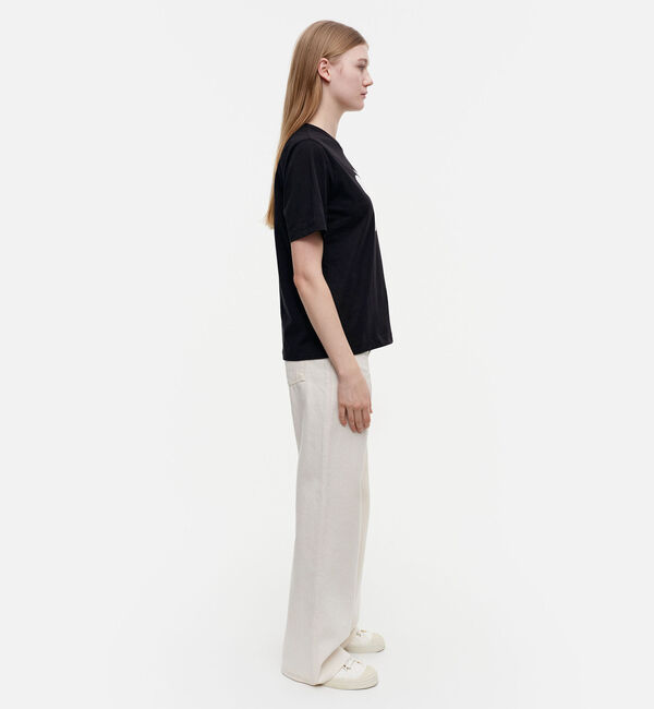 Marimekko「Erna relaxed Unikko placement Tシャツ」|シャツ・ブラウス|