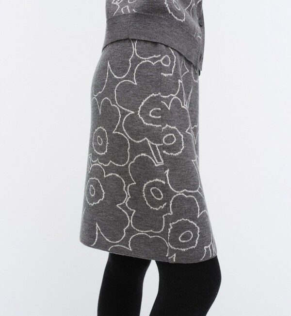 Marimekko「Vapaus Piirto Unikko ニットスカート」|スカート|