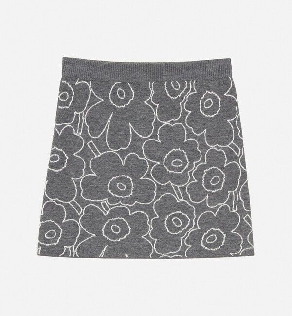 Marimekko「Vapaus Piirto Unikko ニットスカート」|スカート|