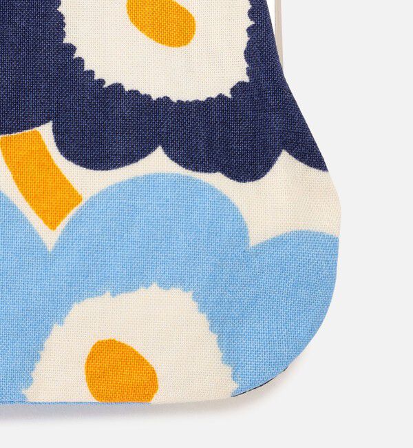 Marimekko「【アジア限定】Mini Unikko Silmalasikukkaro がま口ポーチ」|ポーチ|