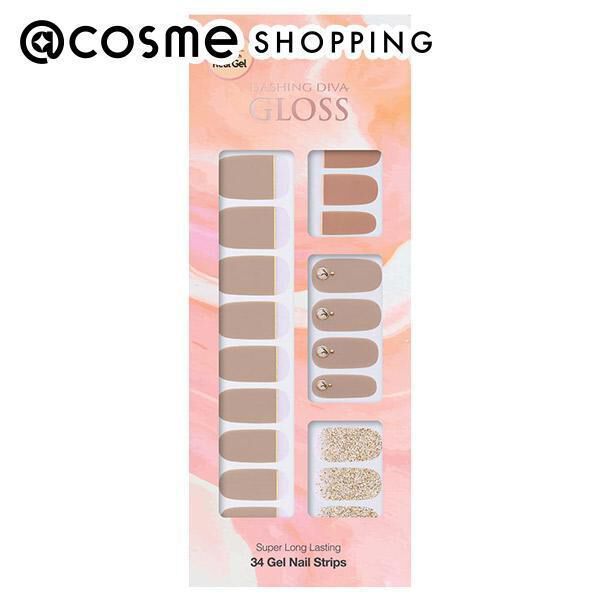  「DASHING DIVA (ダッシングディバ) グロスジェルネイルシール GVP166 JP」|ネイルカラー|その他