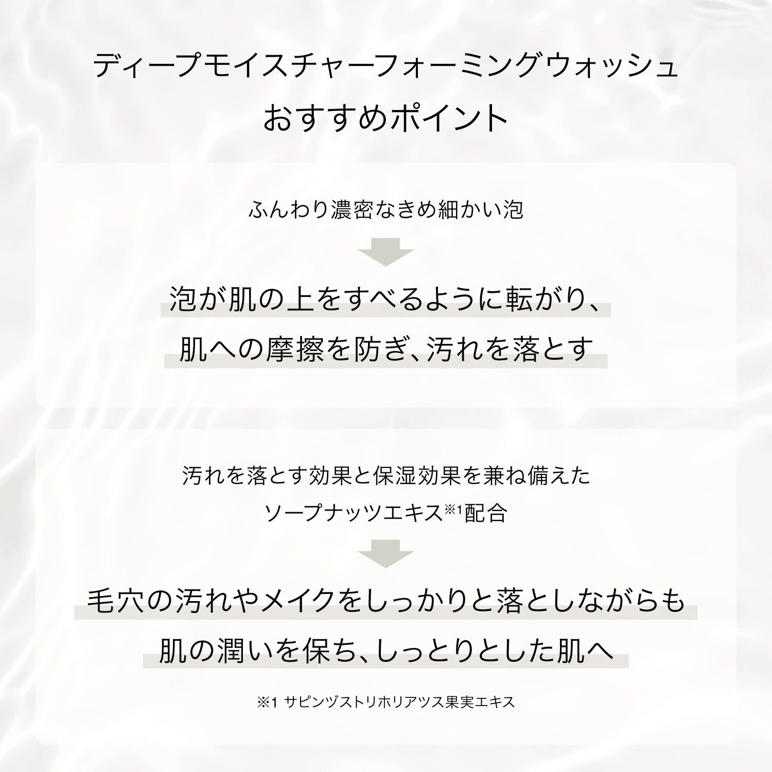 F ORGANICS「ディープモイスチャー　フォーミングウォッシュ　150ｍL【F ORGANICS】」|洗顔料|