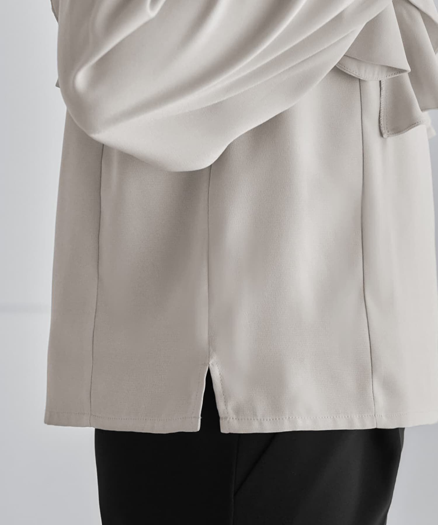 STYLE DELI「フロントダブルフリルブラウス」|シャツ・ブラウス|