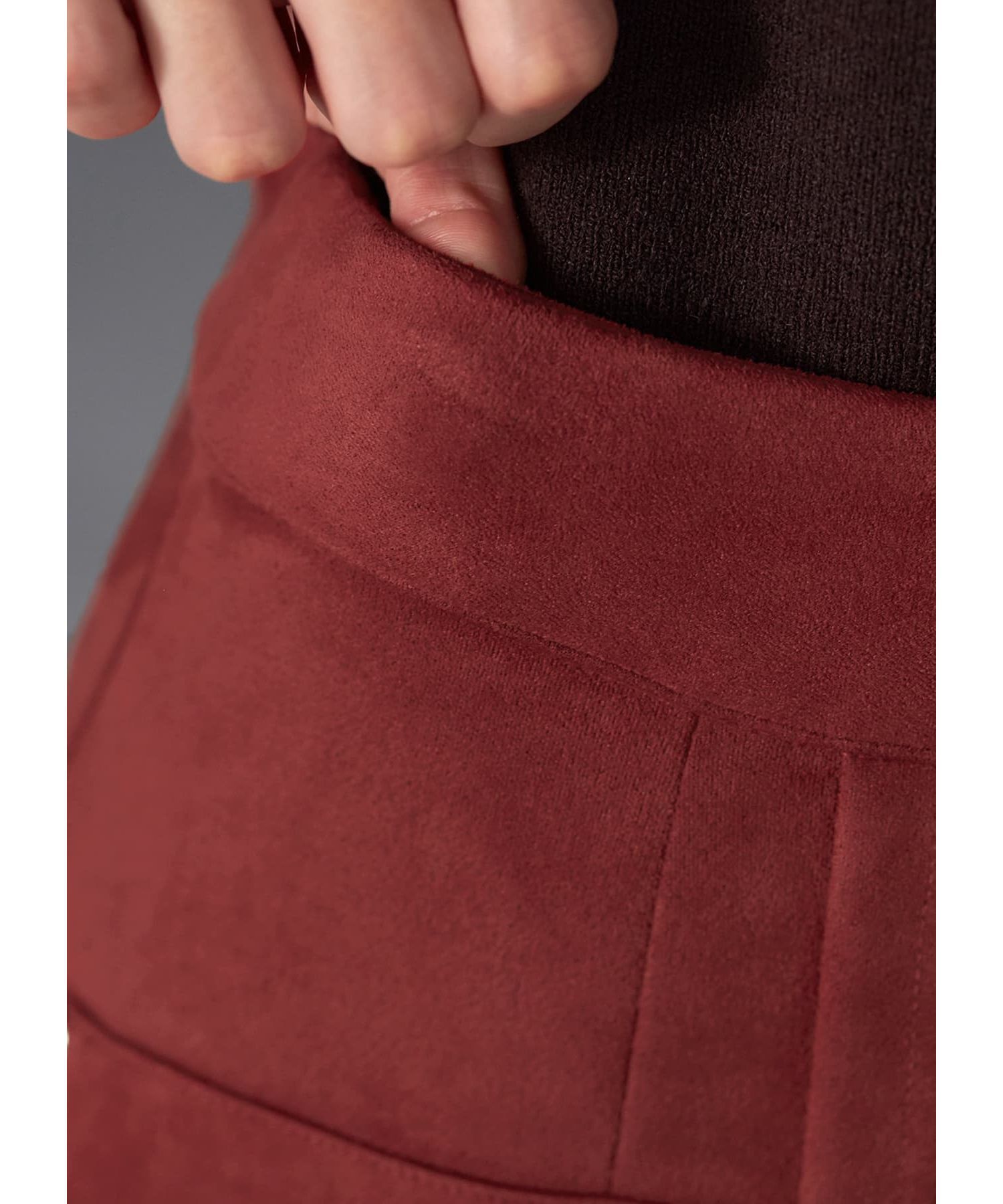 STYLE DELI「スエード調ポケットラップスカート」|スカート|