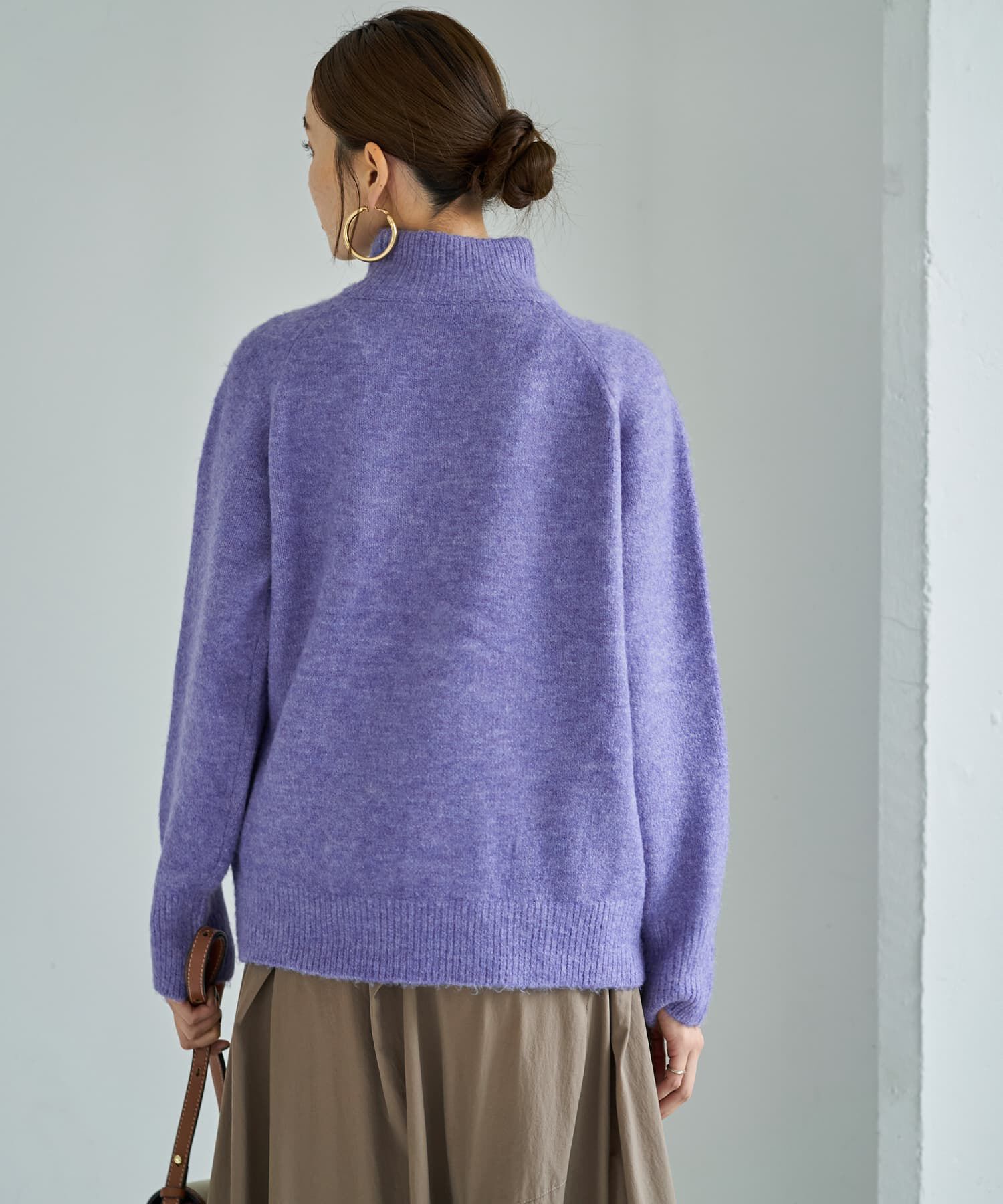 STYLE DELI「ヤク風タートルネックニットトップス」|ニット・セーター|