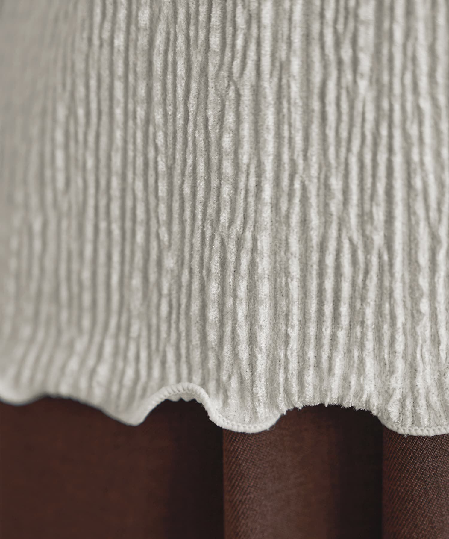 STYLE DELI「楊柳ベロア端っこメロウトップス」|Tシャツ・カットソー|