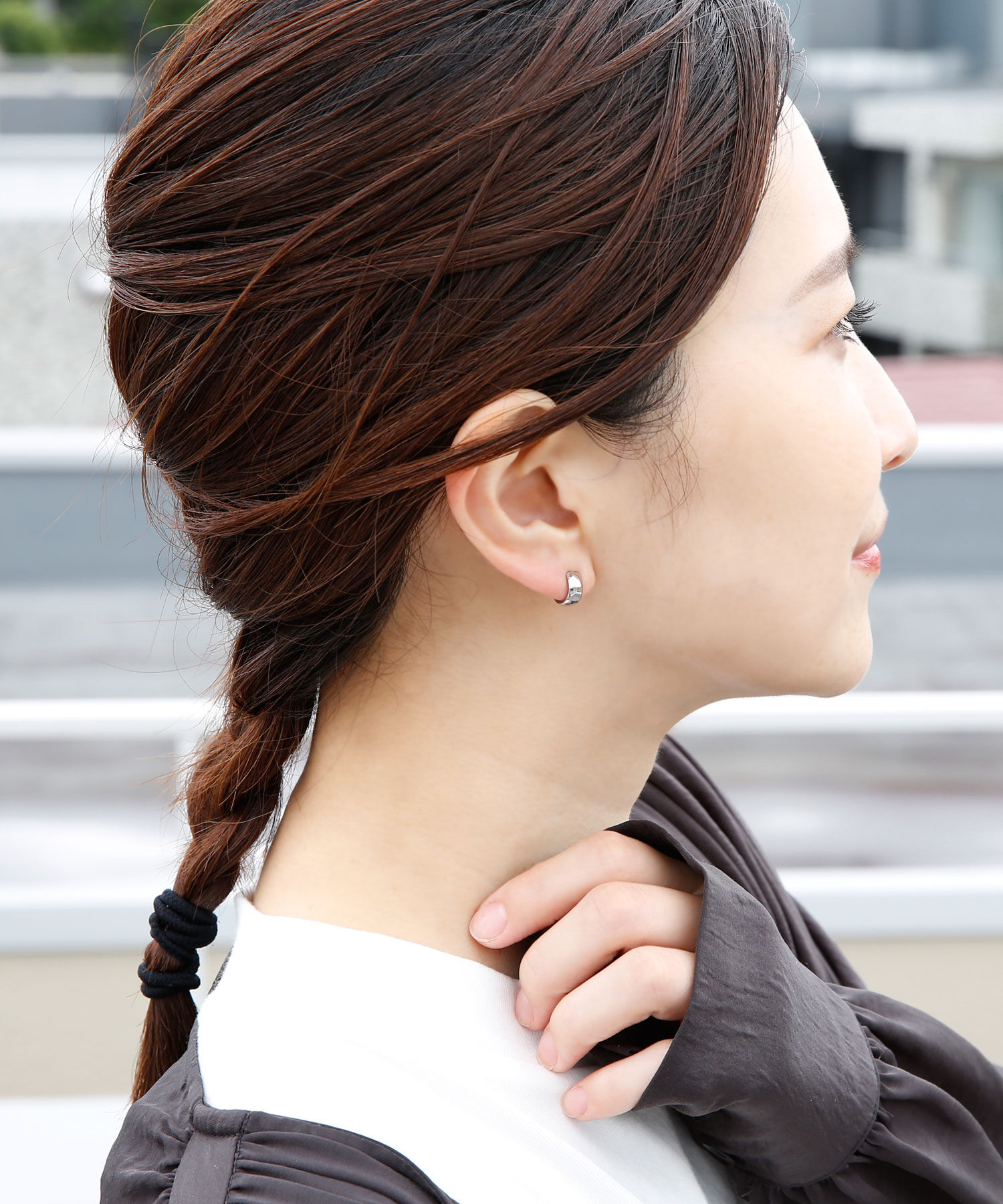 colleca la「miniループフィット・プランプフープイヤリング」|イヤリング|