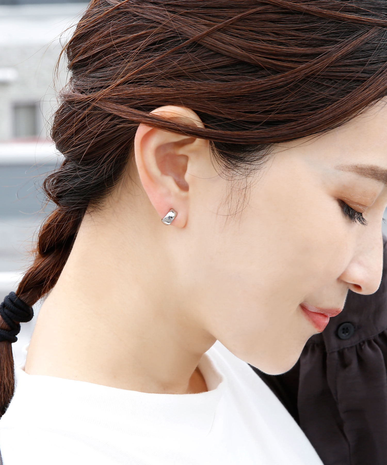 colleca la「miniループフィット・プランプフープイヤリング」|イヤリング|