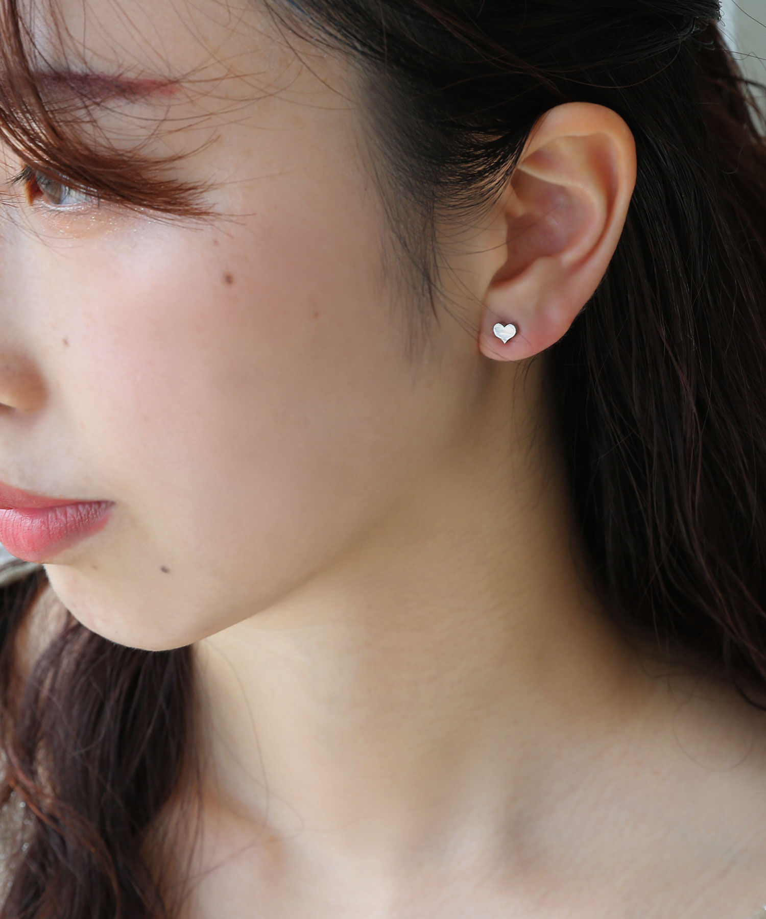 colleca la「[stainless]ステンレス・プチハート スタッドピアス〈金属アレルギー対応〉」|ピアス|