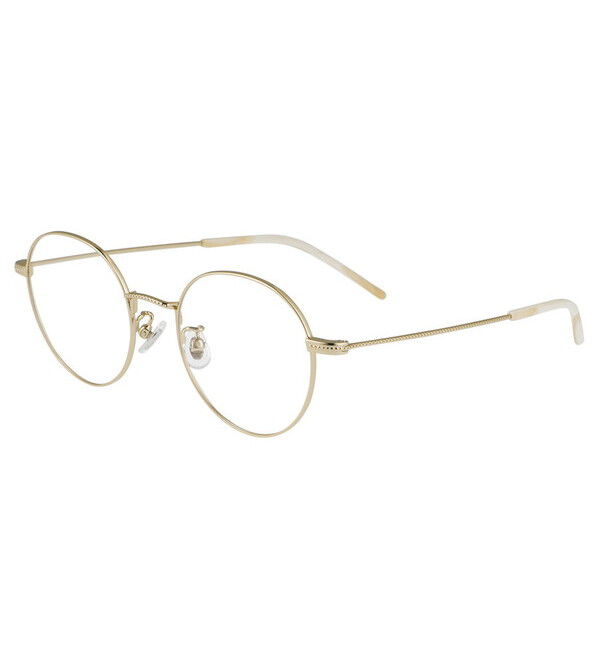 「ボストン型 めがね｜LOVE BY e.m. Eyewear Collection」|メガネ|ゴールド