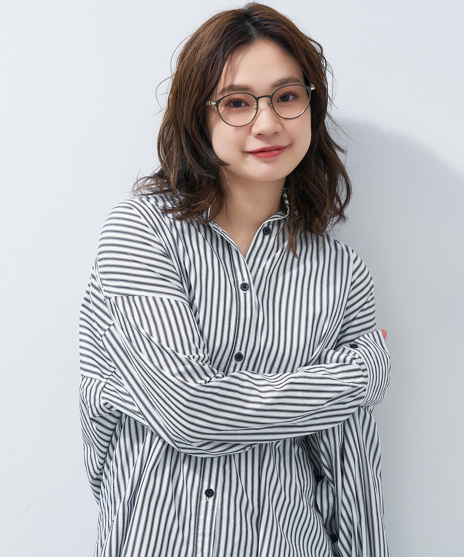  「ボストン型 メガネ｜ベーシック＆トレンド感のあるコンビフレーム レンズ交換券付き」|メガネ|