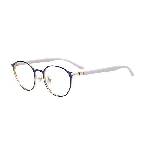  「ボストン型 メガネ｜ベーシック＆トレンド感のあるコンビフレーム レンズ交換券付き」|メガネ|