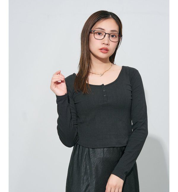  「ボストン型 メガネ | レザー調 ラバーテンプル 眼鏡 伊達メガネ 度付き CLASSIC レンズ交換券付」|メガネ|