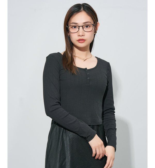  「ボストン型 メガネ | レザー調 ラバーテンプル 眼鏡 伊達メガネ 度付き CLASSIC レンズ交換券付」|メガネ|