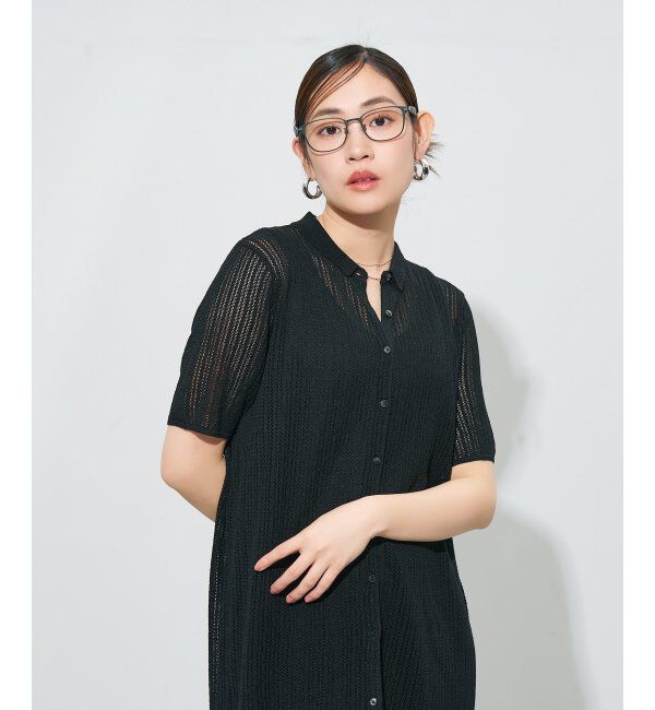  「ボストン型 メガネ | レザー調 ラバーテンプル 眼鏡 伊達メガネ 度付き CLASSIC レンズ交換券付」|メガネ|