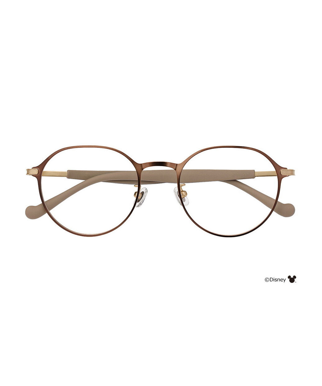 「Disney Collection created by Zoff &rdquo;PASTEL&rdquo; ミッキーマウス メガネ くすみパステルカラー ﾚﾝｽﾞ交換券付」|メガネ|