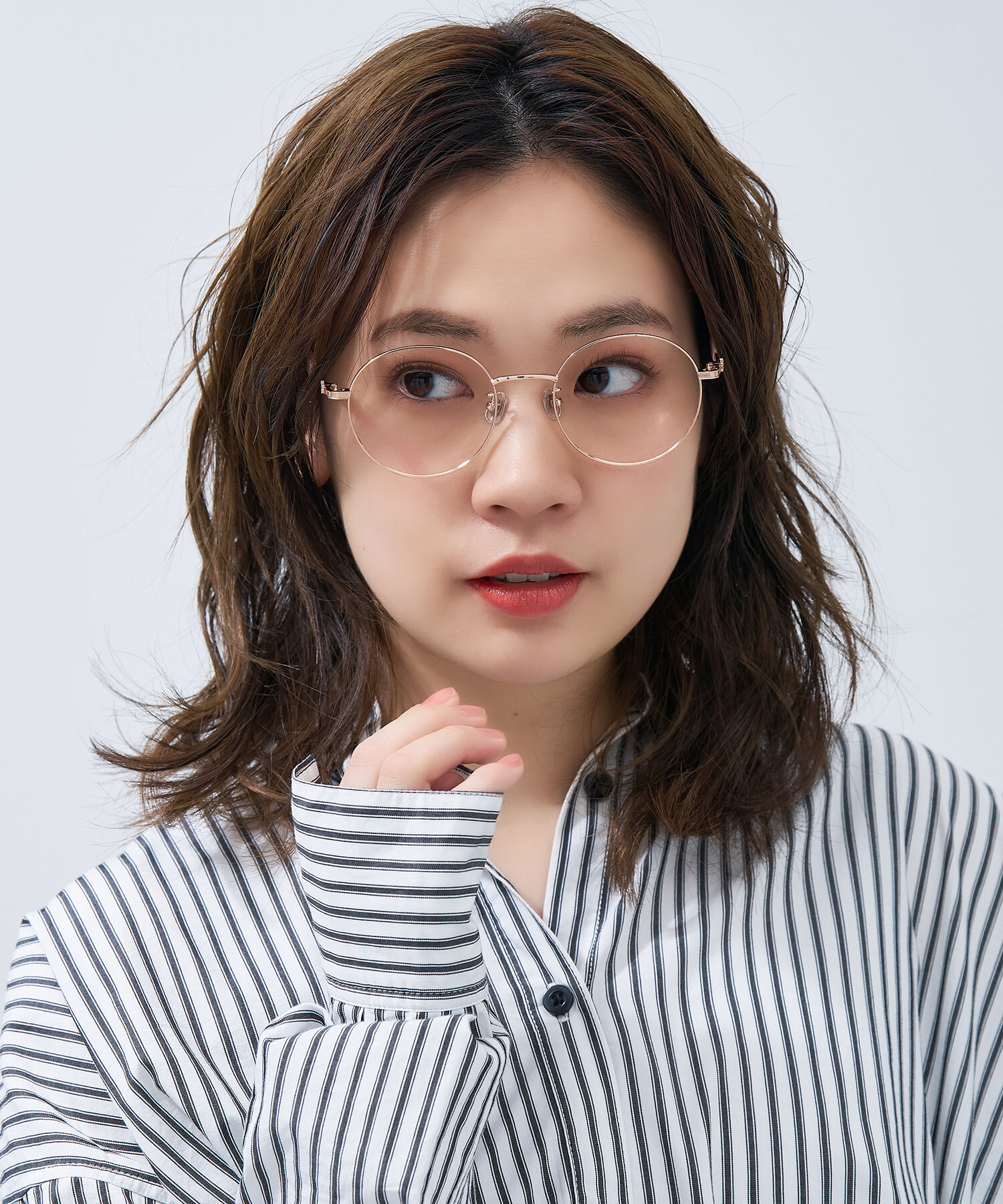  「Disney Collection created by Zoff &rdquo;PASTEL&rdquo; ミニーマウス メガネ くすみパステルカラー ﾚﾝｽﾞ交換券付」|メガネ|