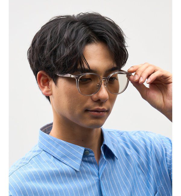  「SUNCUTGlasses/UV100%CUT サングラス｜ラバーテンプル｜ズレ落ち防止｜カラーレンズ｜紫外線対策 UVカット」|サングラス|