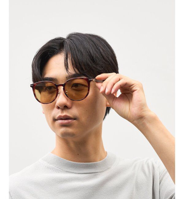  「SUNCUTGlasses/UV100%CUT サングラス｜ラバーテンプル｜ズレ落ち防止｜カラーレンズ｜紫外線対策 UVカット」|サングラス|