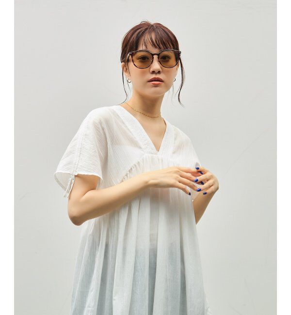  「SUNCUTGlasses/UV100%CUT サングラス｜ラバーテンプル｜ズレ落ち防止｜カラーレンズ｜紫外線対策 UVカット」|サングラス|