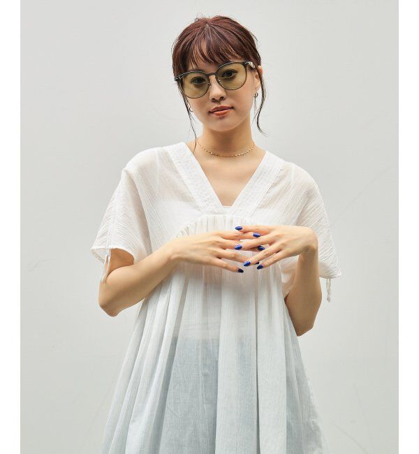  「SUNCUTGlasses/UV100%CUT サングラス｜ラバーテンプル｜ズレ落ち防止｜カラーレンズ｜紫外線対策 UVカット」|サングラス|