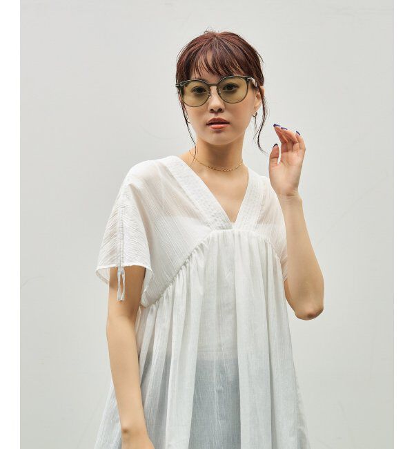  「SUNCUTGlasses/UV100%CUT サングラス｜ラバーテンプル｜ズレ落ち防止｜カラーレンズ｜紫外線対策 UVカット」|サングラス|