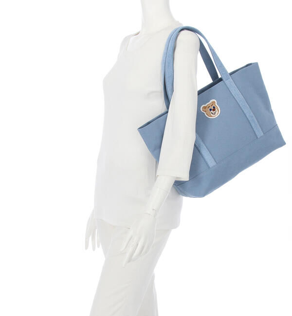 LOVERARY BY FEILER「オールドテディ　ワッペントートバッグ　L/OTE-223025」|トートバッグ|