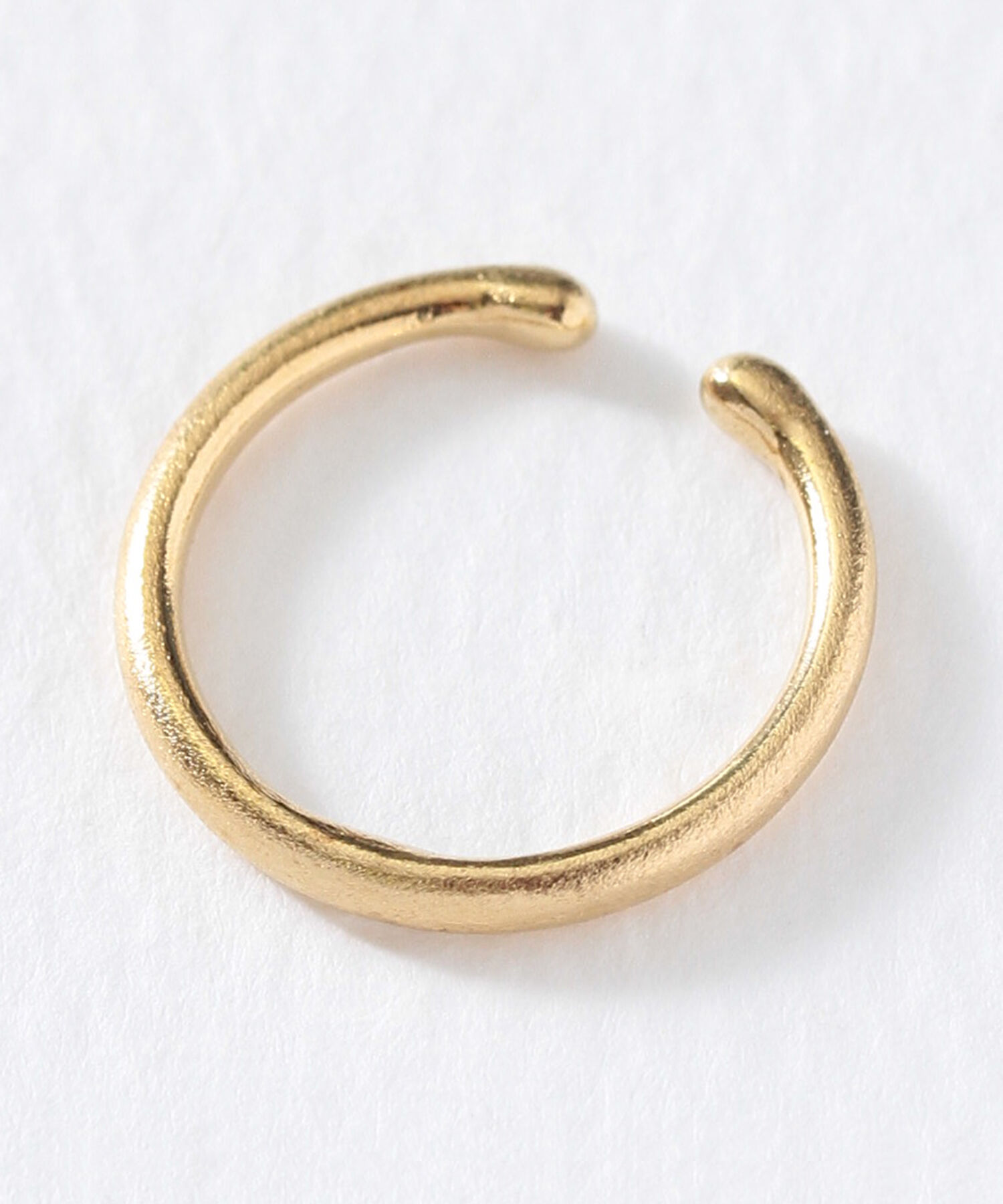  「プレーン粗し イヤーカフ」|イヤーカフ|