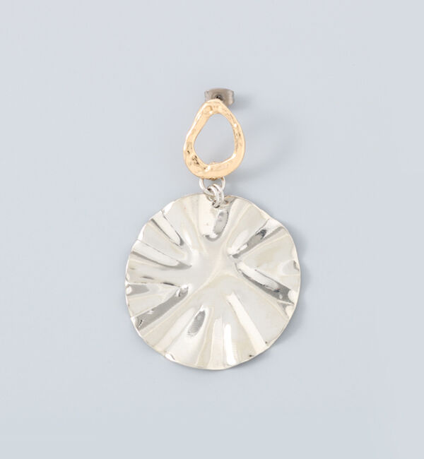 Phoebe+「【sfy】metallic plateピアス」|ピアス|