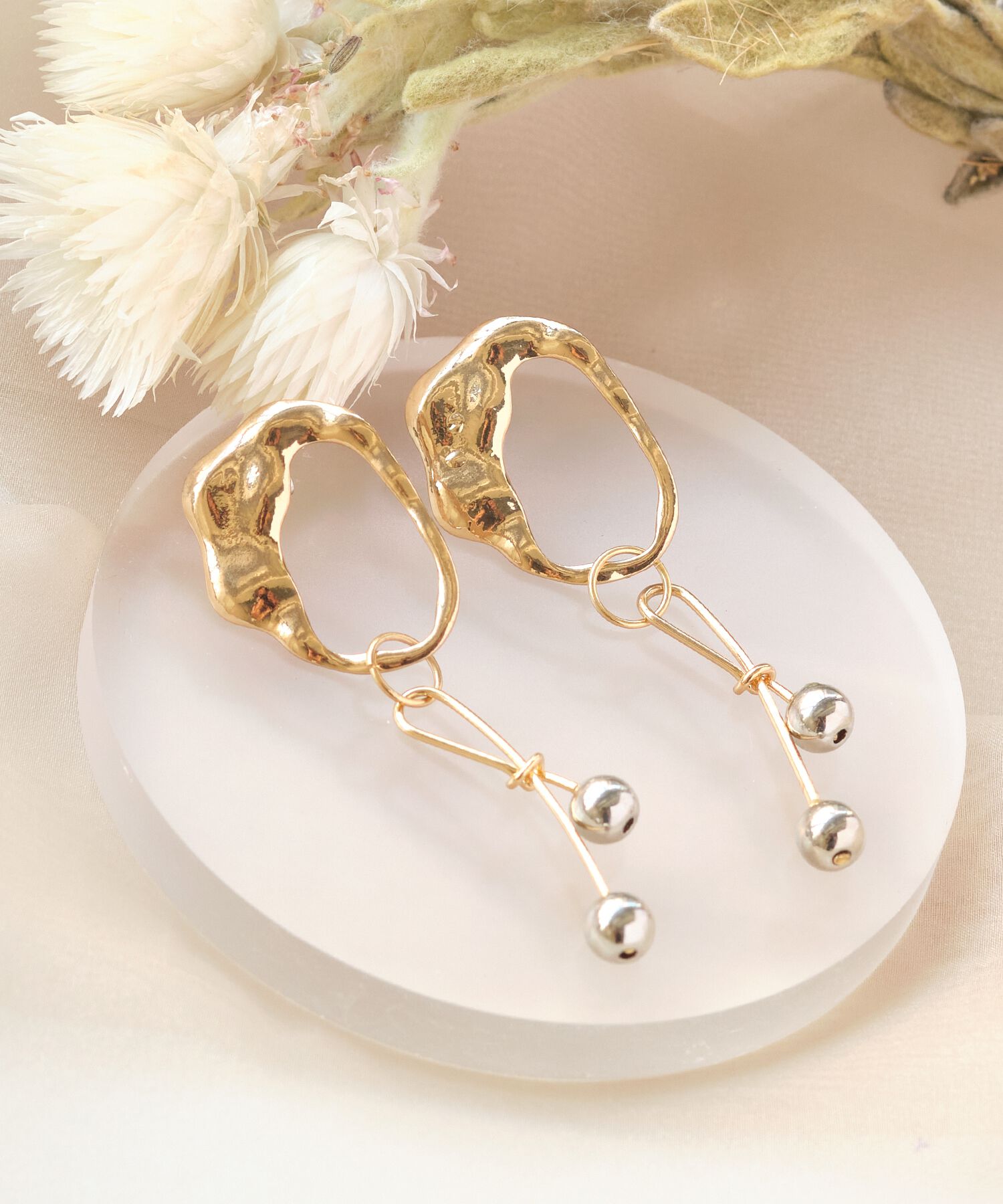 Phoebe+「【sfy】gold ornament　ピアス」|ピアス|