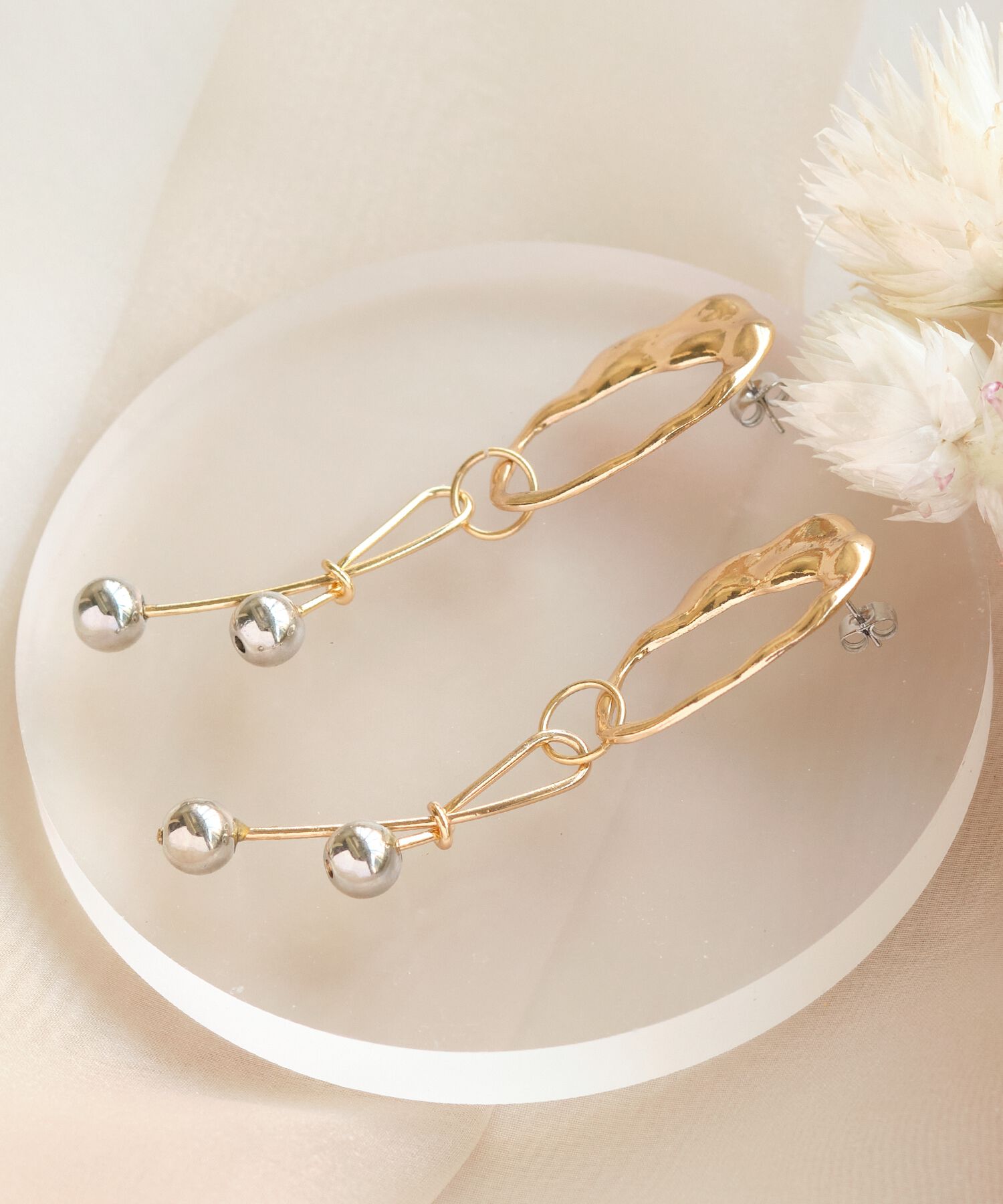 Phoebe+「【sfy】gold ornament　ピアス」|ピアス|