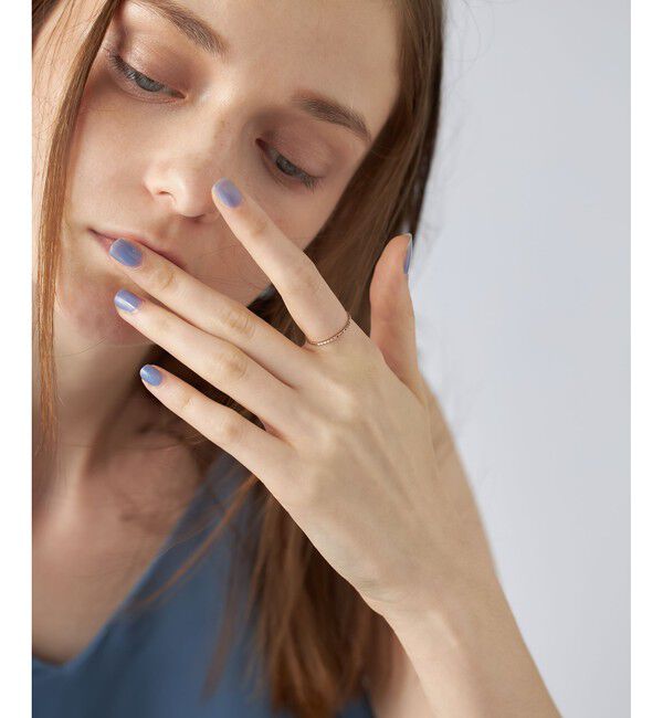 ete「[クレール]K18MPG エレガンスカット リング」|リング|