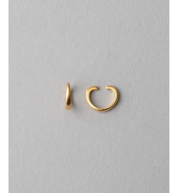 ete「ラウンド リバーシブルイヤリング」|イヤリング|