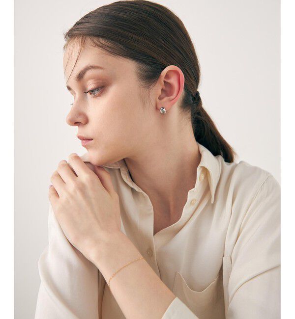 ete「ビジュー リバーシブルイヤリング」|イヤリング|