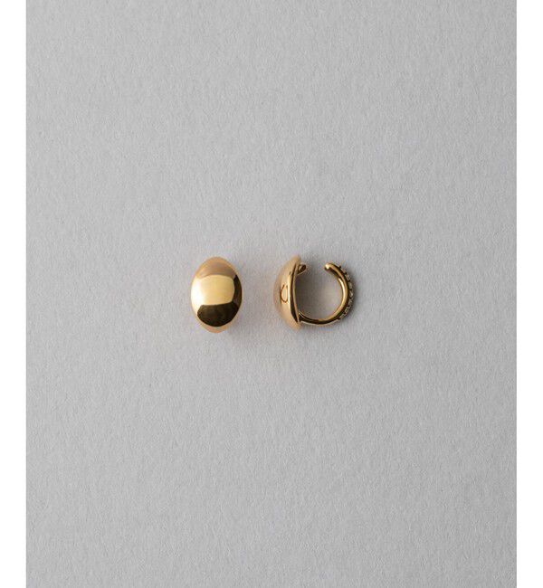 ete「ビジュー リバーシブルイヤリング」|イヤリング|イエローゴールド