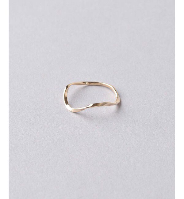 Jouete「K10YG レイヤー リング」|リング|